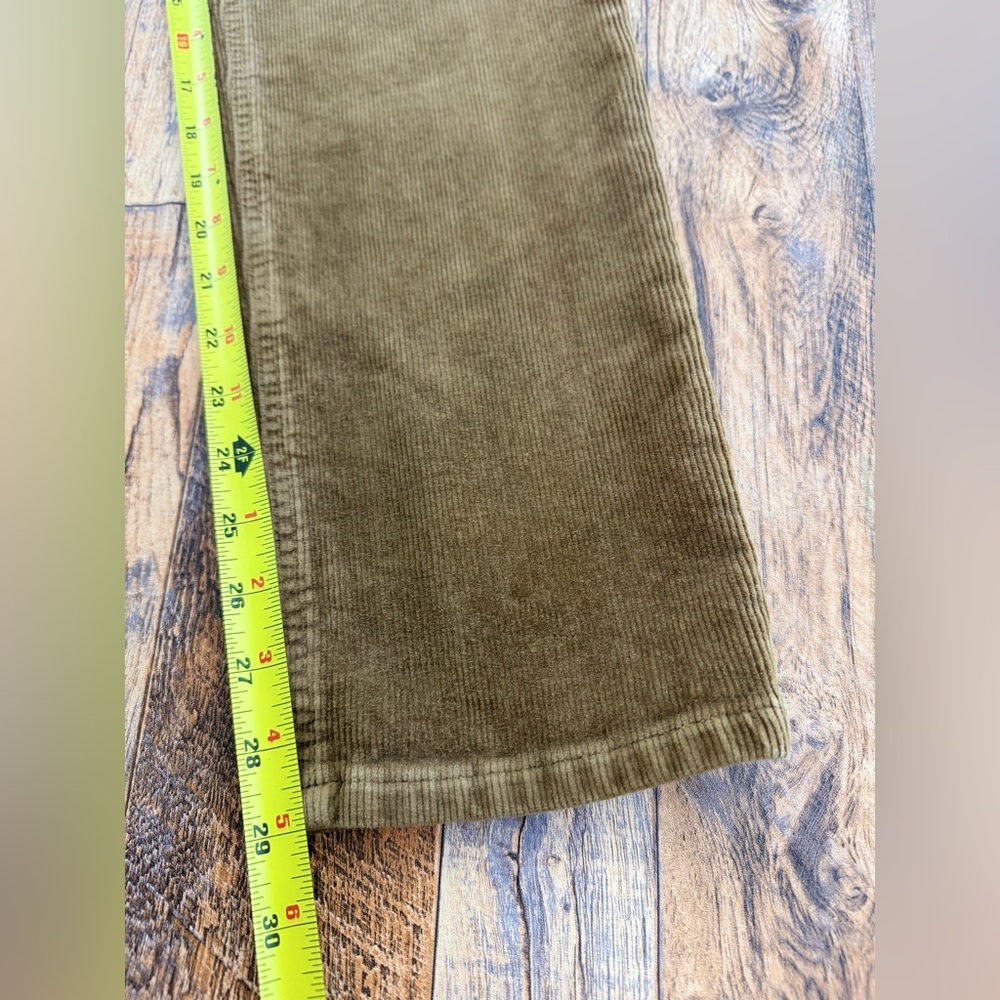 Banana Republic Women's High-Rise Straight Corduroy Jeans, Size 27L (Camel) - Picture 6 of 13